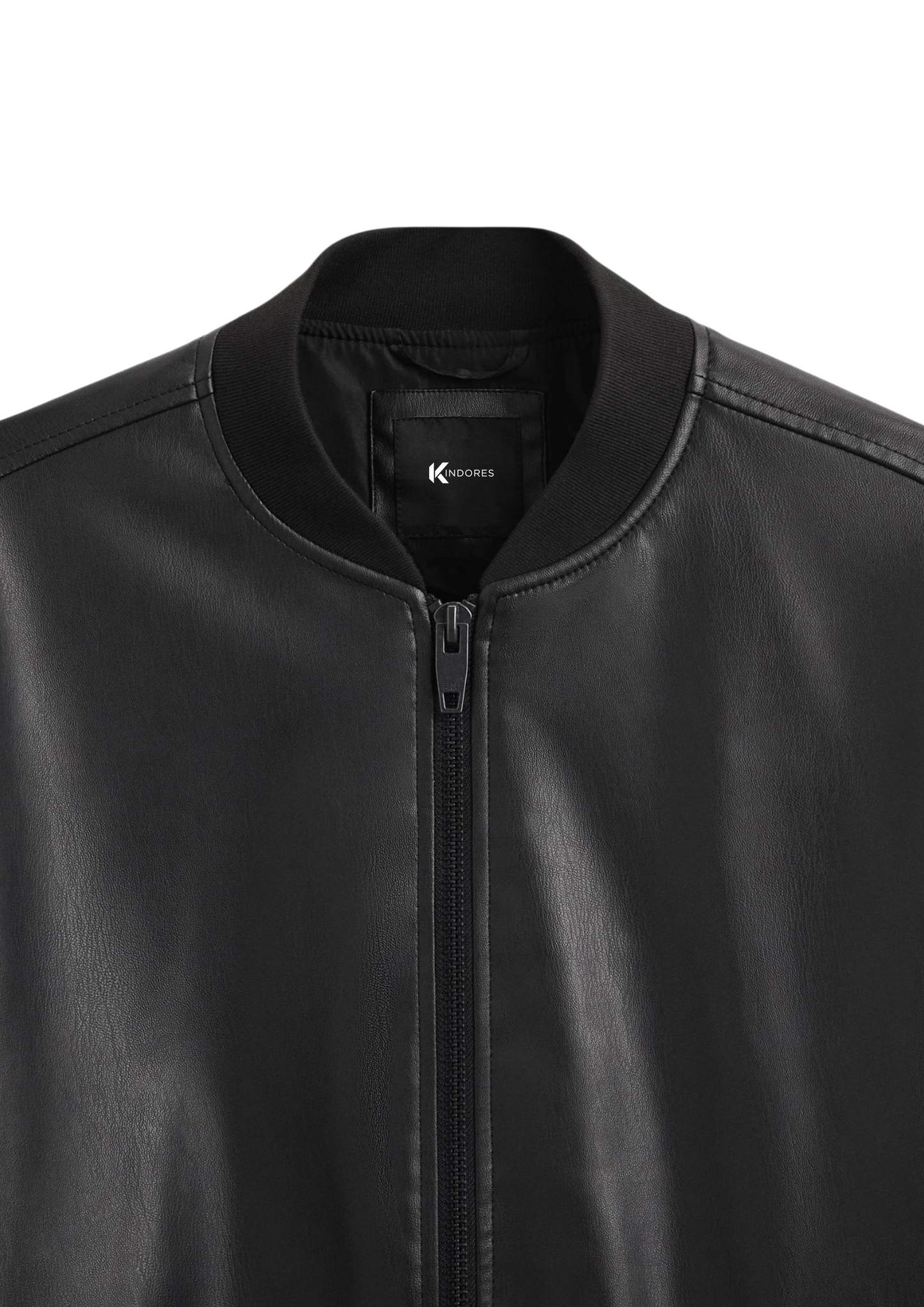 "Aviator" Leather Bomber Jacket