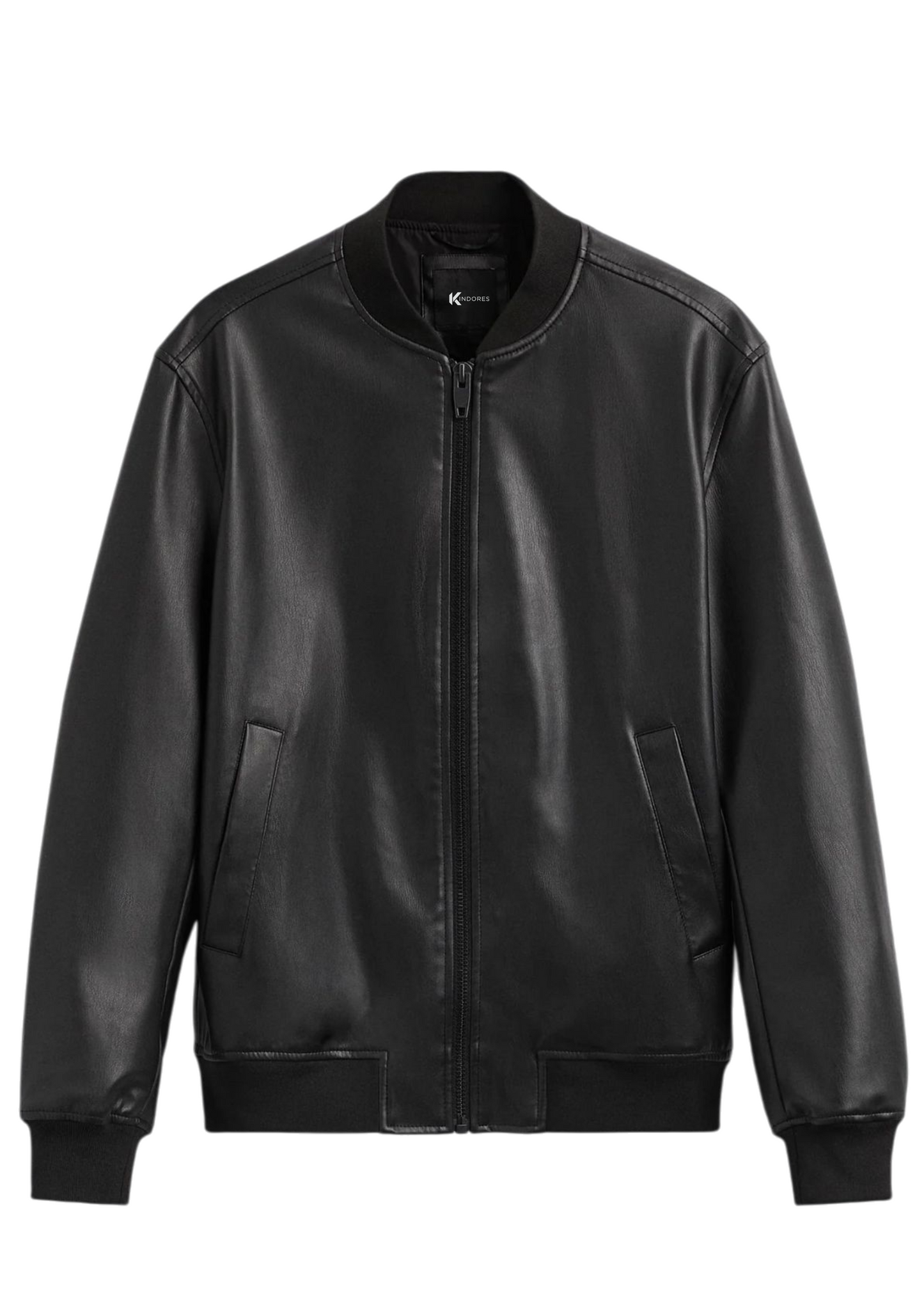 "Aviator" Leather Bomber Jacket