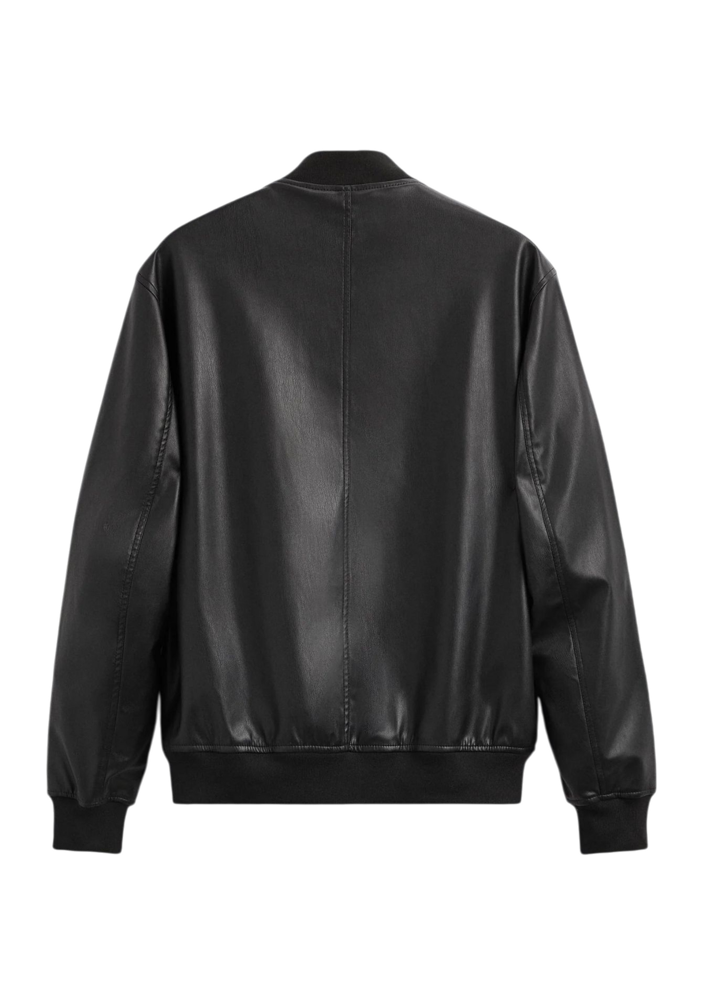 "Aviator" Leather Bomber Jacket
