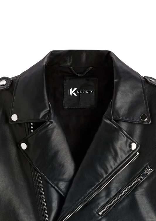 "Rebel" Classic Biker Jacket